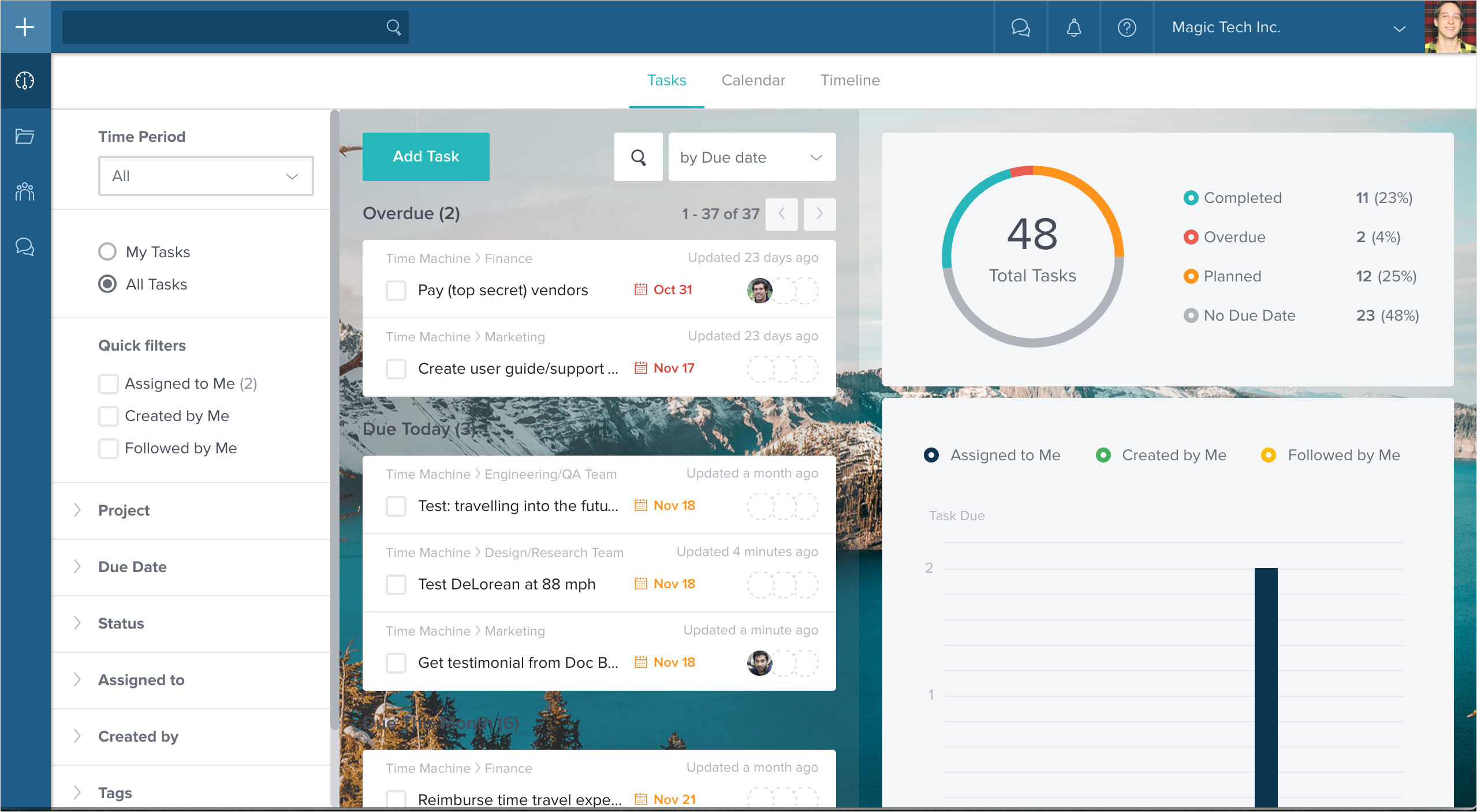 5 Best Enterprise Project Management Software - TheFabWeb