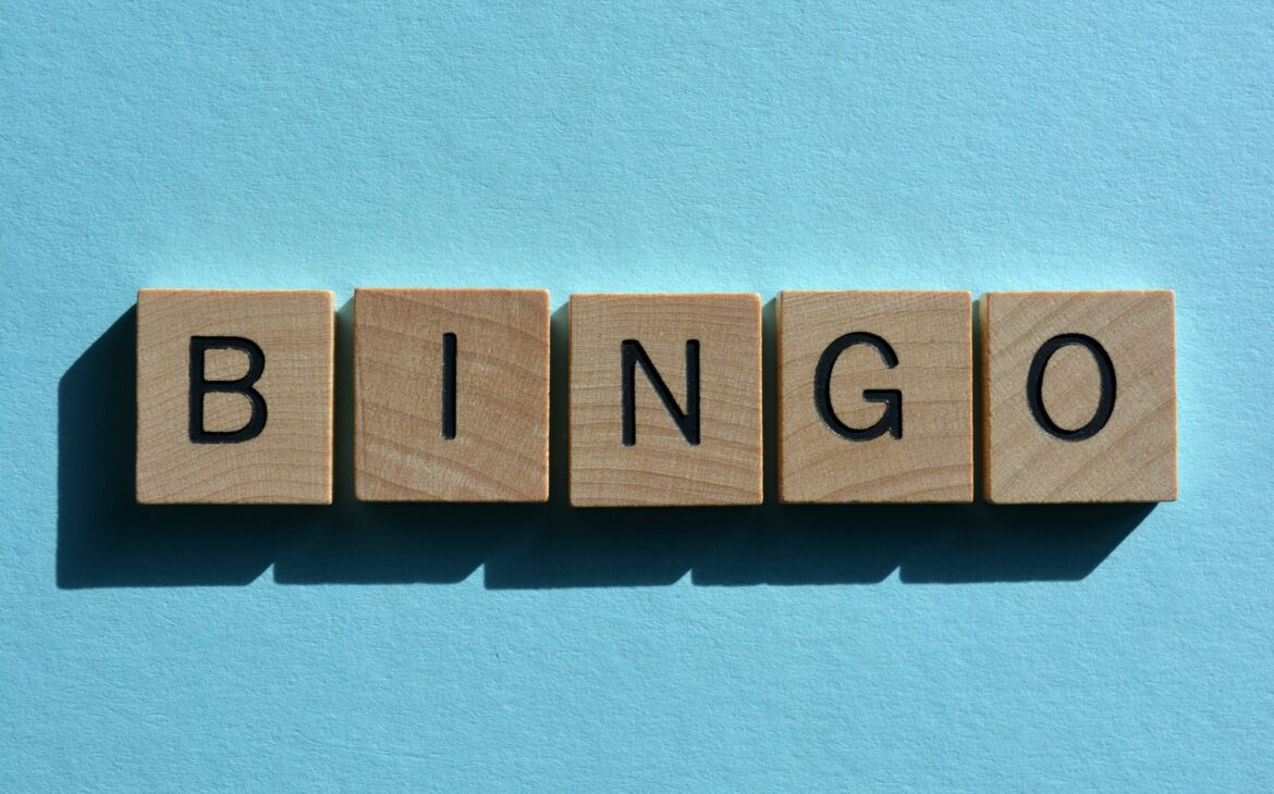 Bingo, word used to express satisfaction at a sudden positive outcome.