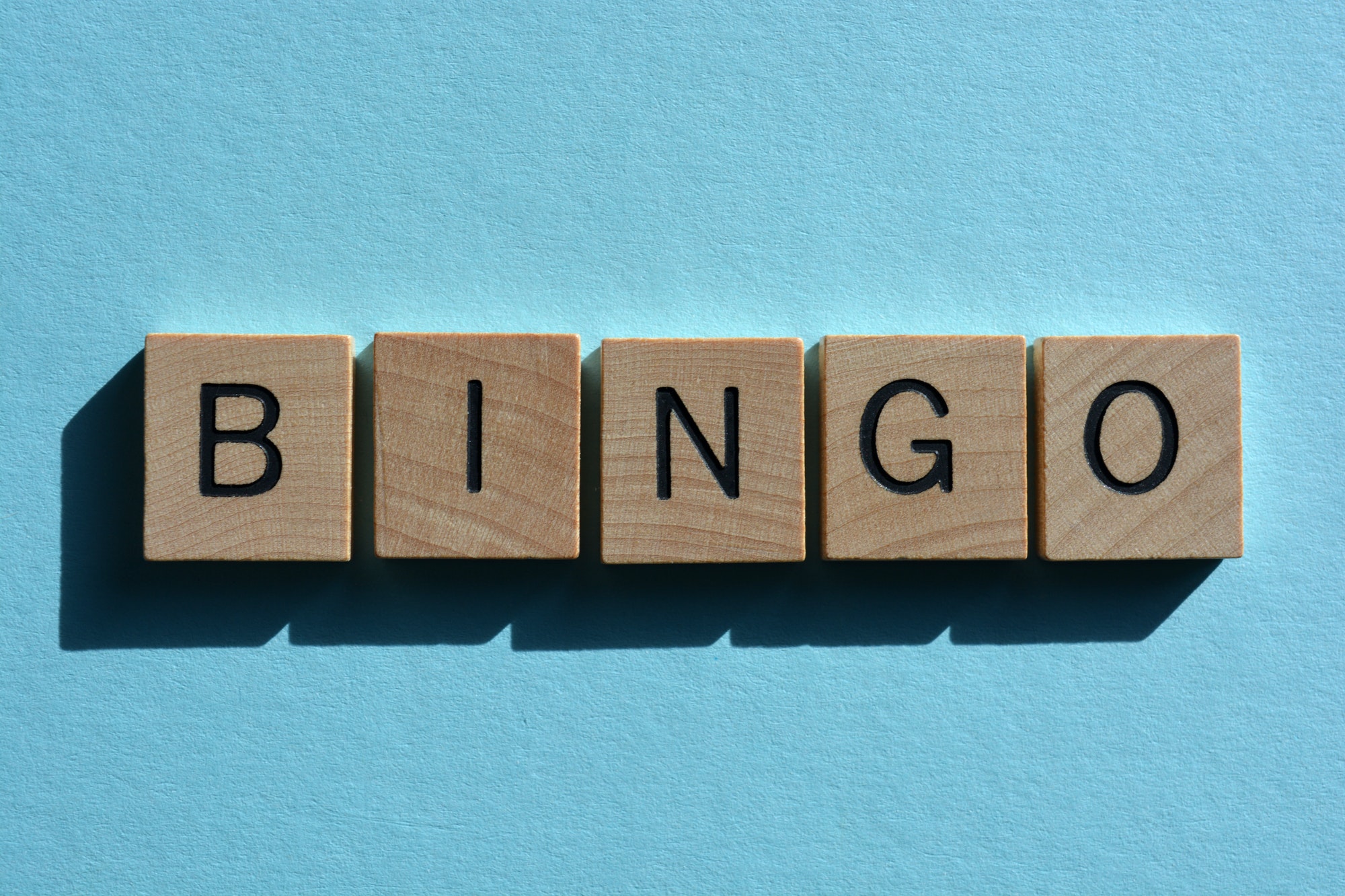 Bingo, word used to express satisfaction at a sudden positive outcome.